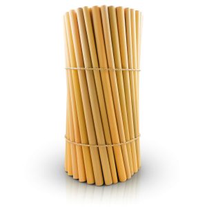 50 Bamboo Straws - Bulk